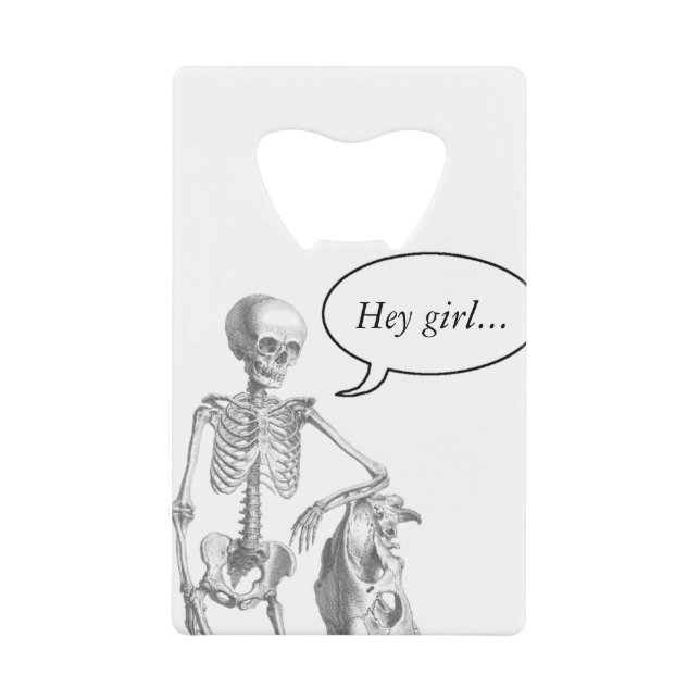 Hey Girl vintage skeleton (Front)
