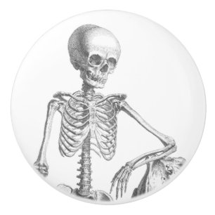 Hey Girl vintage skeleton knob
