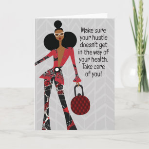 Hey Gurl Hey - Make sure your hustle Thank You Card