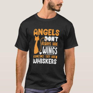 Hey Have Whiskers Cute Cat Kitty Cats Mom Dad T-Shirt