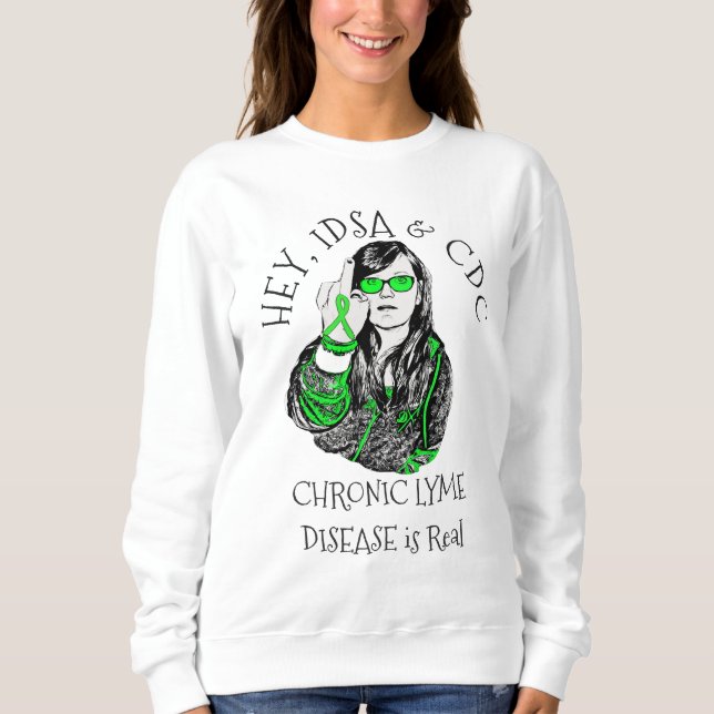 Hey,  IDSA & CDC Lyme Disease Shirt (Front)