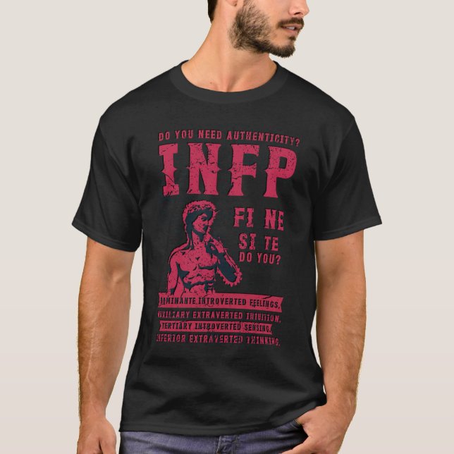 Hey INFP The Peacemaker T-Shirt (Front)