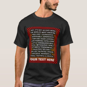 Hey It's Not So Easy ... ? T-Shirt