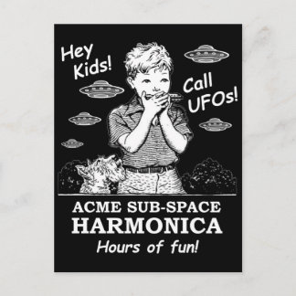Hey Kids! Call UFOs! Postcard