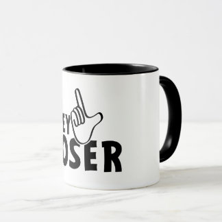 Hey loser. losers, mafkees, unnoble, neurd....  mug