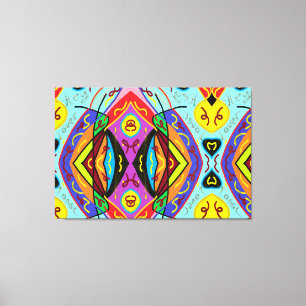 Hey lover canvas print