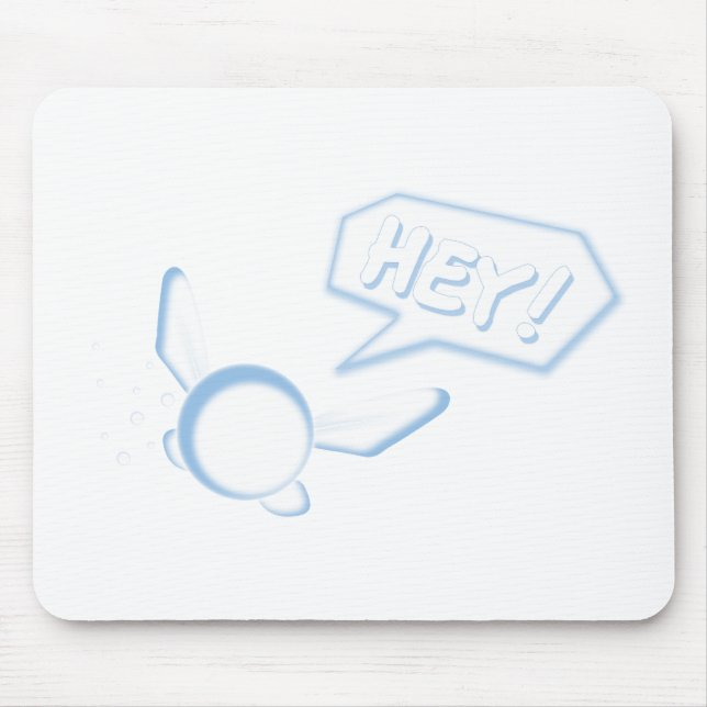 Hey Mouse Mat (Front)