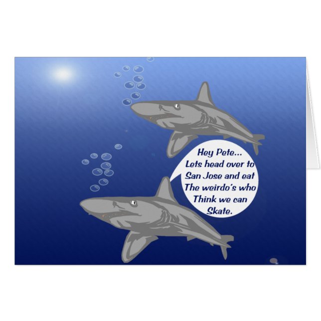 Hey Pete Card (Front Horizontal)