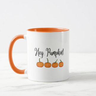 Hey, Pumpkin Colour Combo Mug