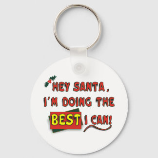 Hey Santa! Key Ring