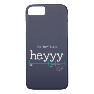 Hey Scale Heyyy Funny iPhone 8/7 Case