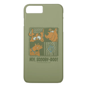 Hey Scooby-Doo Tribal Square Graphic iPhone 8 Plus/7 Plus Case
