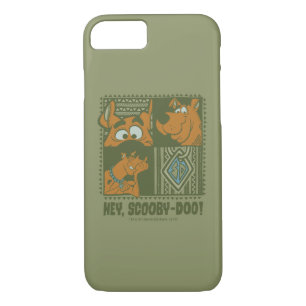 Hey Scooby-Doo Tribal Square Graphic iPhone 8/7 Case