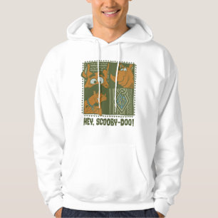 Hey Scooby-Doo Tribal Square Graphic Hoodie