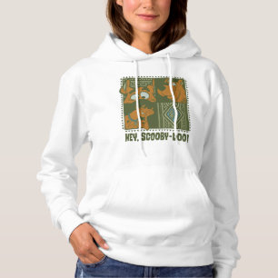 Hey Scooby-Doo Tribal Square Graphic Hoodie