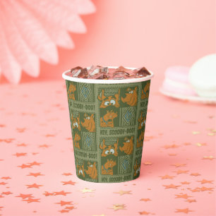 Hey Scooby-Doo Tribal Square Graphic Paper Cups