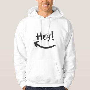 Hey smiling hoodie
