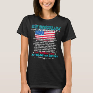 Hey Snowflake In The Real World Veteran Military P T-Shirt
