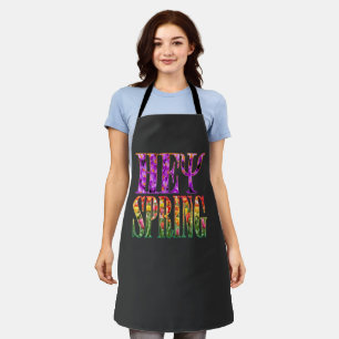 hey spring apron