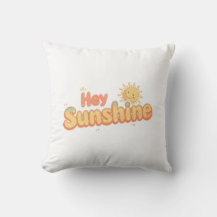 "Hey Sunshine" with Smiling Sun Cushion