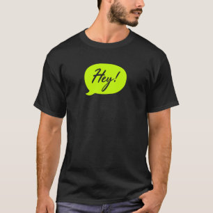 hey - t-shirt green design