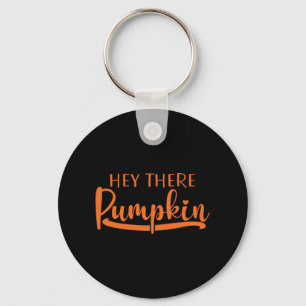 Hey There Pumpkin - Halloween Trick or Treat Key Ring