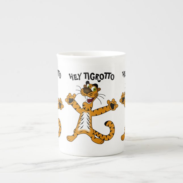HEY TIGROTTO Birthday Boys Bone China Mug (Front)