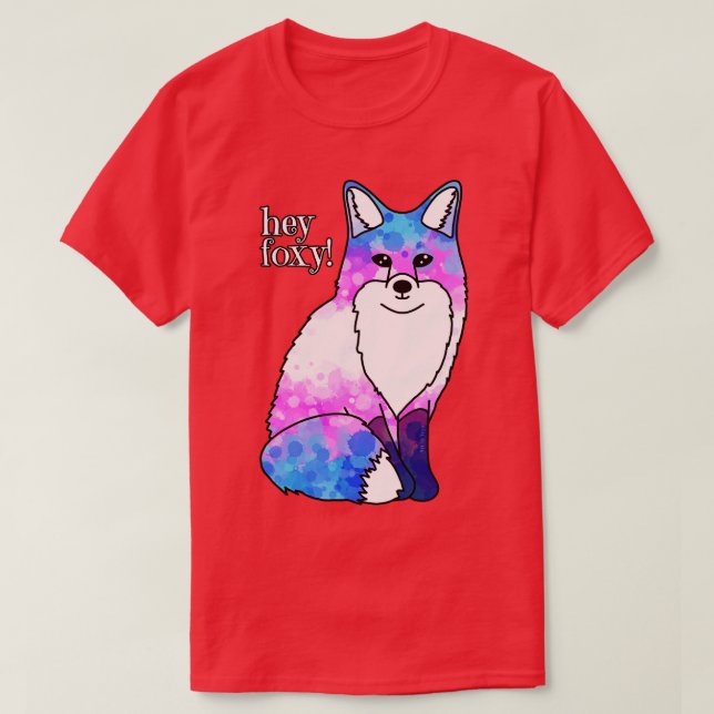 Hey Trans Foxy T-Shirt (Design Front)