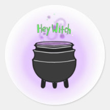 Hey Witch Sticker