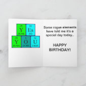 Hey You Birthday card 4 (Inside)