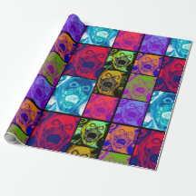 Hey Zombie! ZombiesAreMyBesties Wrapping Paper