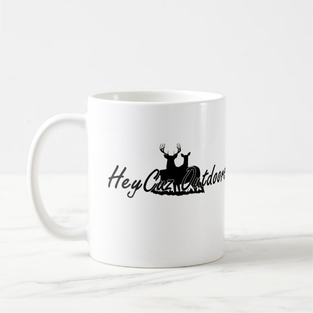 HeyCuz Outdoors Hunting & Fishing Coffee Mug (Left)