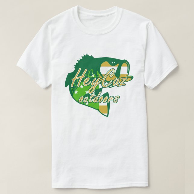 HeyCuz Outdoors Saint Patrick's Day Logo T-Shirt (Design Front)
