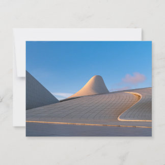 Heydar Aliyev Center Baku postcard