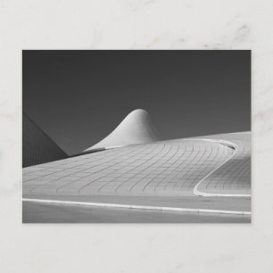 Heydar Aliyev Center in Baku, Azerbaijan postcard
