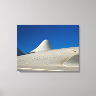 Heydar Aliyev Center in Baku Canvas Print