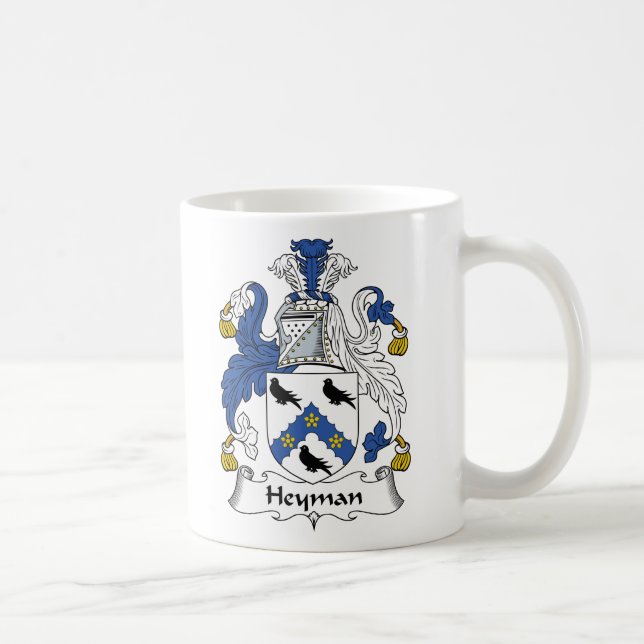 Heyman Family Crest Coffee Mug (Right)
