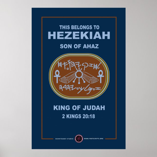 Hezekiah Signet Poster (Front)