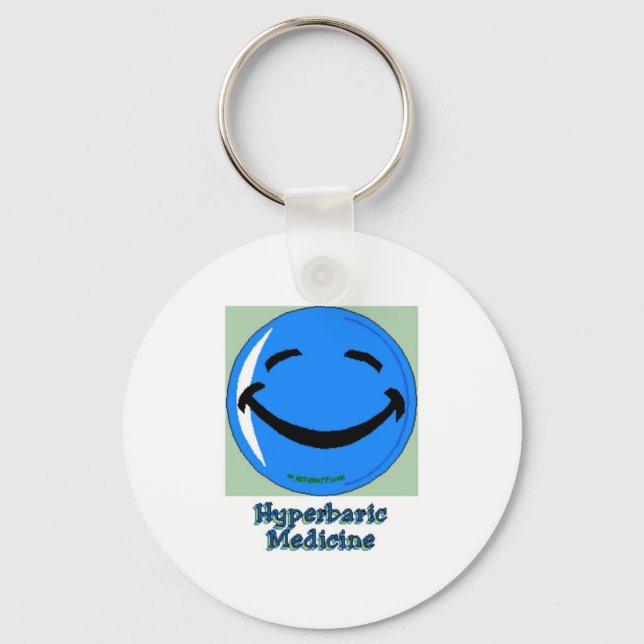 HF Hyperbaric Medicine Key Ring (Front)