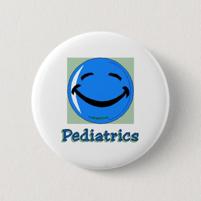 HF Paediatrics 6 Cm Round Badge (Front)
