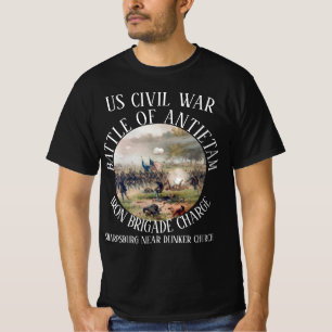 HG ANTIETAM BATTLE CIVIL WAR IRON BRIGADE CHARGE T-Shirt