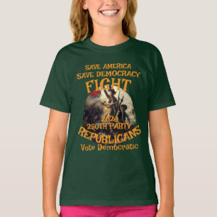 HG CBP 250TH ANNIVERSARTY USA FLAG AMERICA TRUMPS  T-Shirt