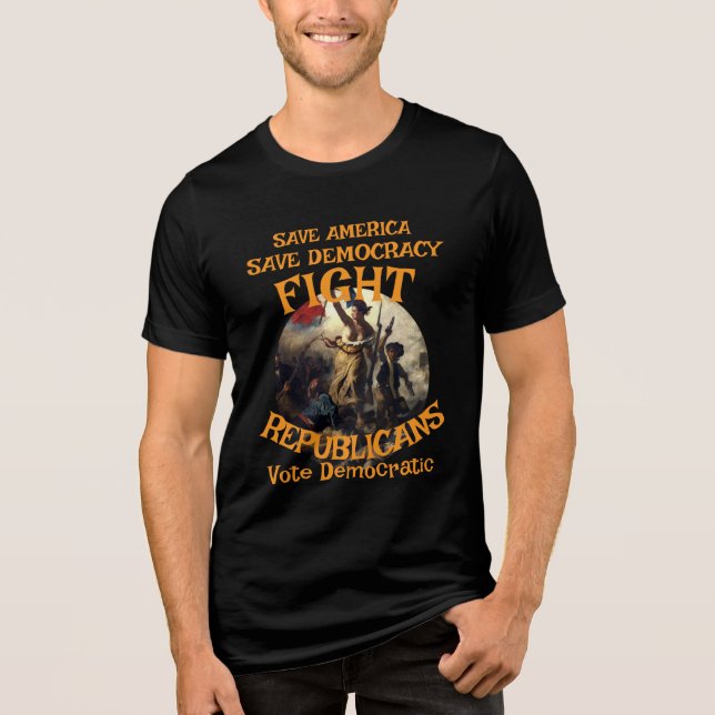 HG CBP MIXED MARTIAL ARTS CAGE FIGHTING TRUMPS TEE (Front)