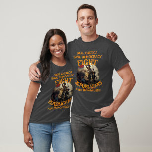 HG CBP WHITE HOUSE CAGE FIGHT 250TH ANNIVERSARY T T-Shirt