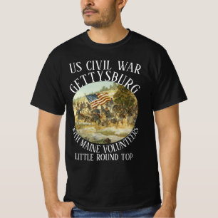 HG GETTYSBURG US CIVIL WAR 20TH MAINE VOLUNTEERS T-Shirt