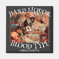 HG Hard Liquor Blood Type W positive Whiskey