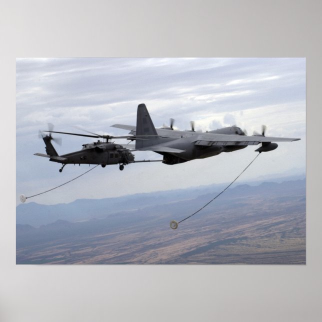 HH-60 Pave Hawk & C-130 Poster (Front)
