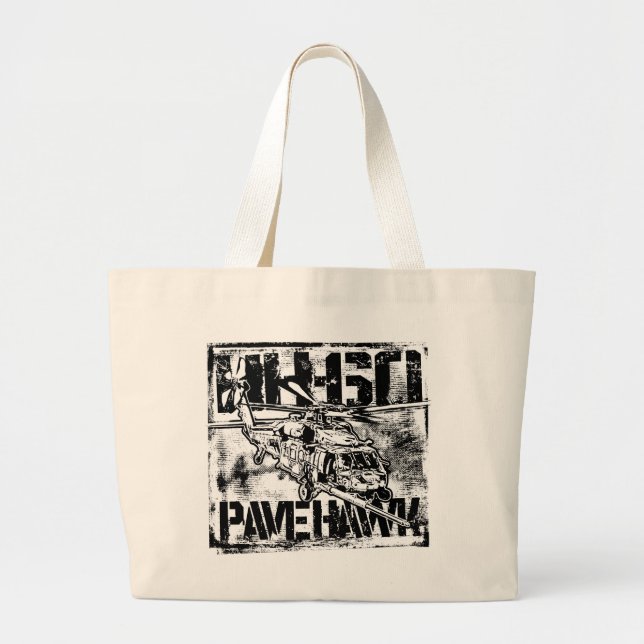 HH-60 Pave Hawk Jumbo Tote Tote Bag (Front)