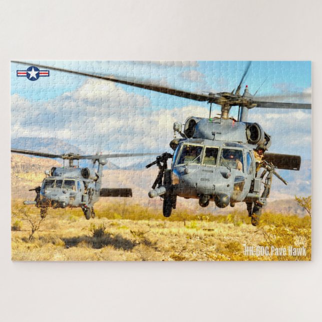 HH-60G PAVE HAWK (20x30 INCH) Jigsaw Puzzle (Horizontal)