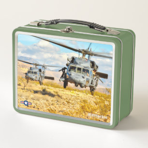 HH-60G PAVE HAWK METAL LUNCH BOX